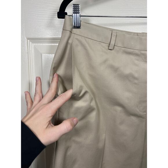 Brooks Brothers Advantage Chino Cotton Khaki Women's 12 / Large Travel - Picture 2 of 6